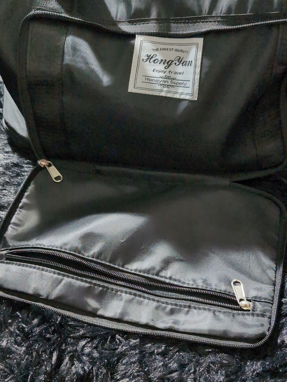 Nylon Expandable Travel Bag - Picture 3 of 6